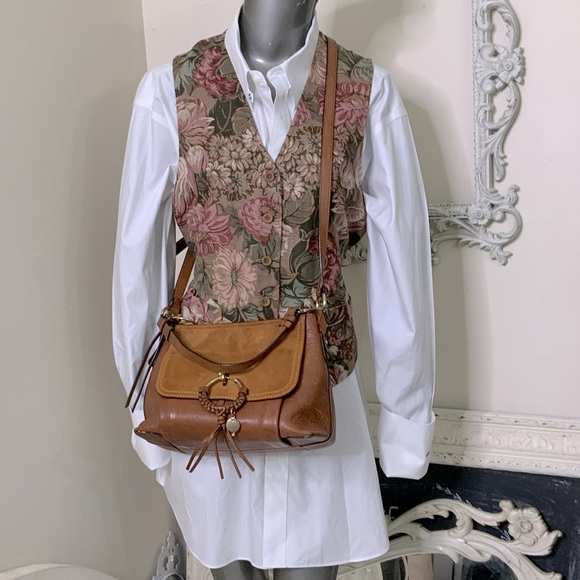 VINTAGE Linen Floral Vest - Picture 10 of 12